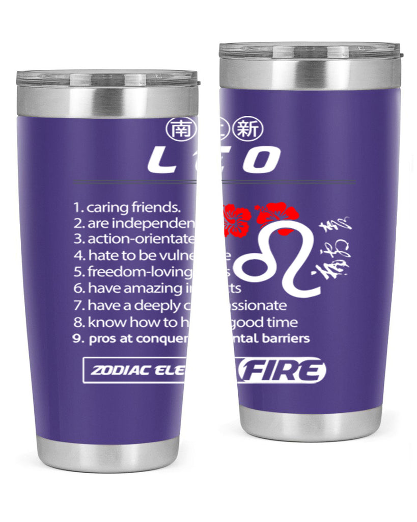 leo 307#- zodiac- Tumbler
