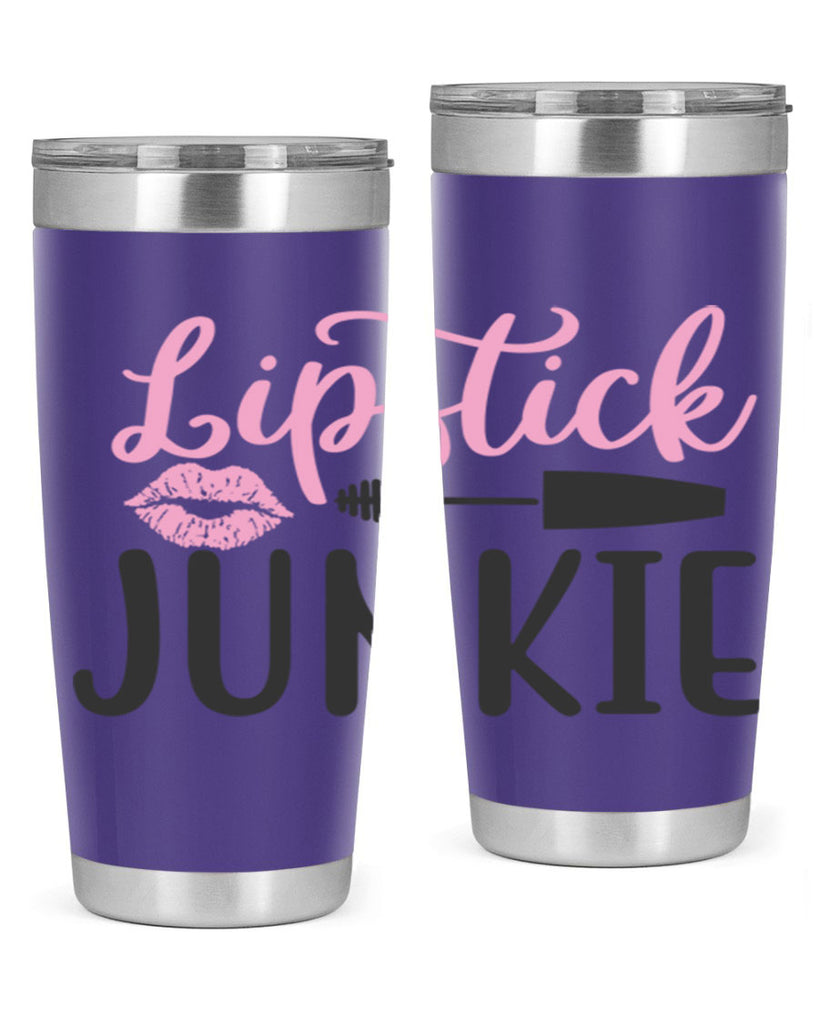 lipstick junkie Style 154#- make up- Tumbler