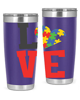 love Style 29#- autism- Tumbler