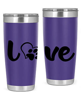 love Style 71#- dog- Tumbler