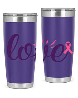 love Style 7#- breast cancer- Tumbler