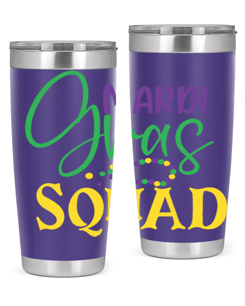mardi gras squad 78#- mardi gras- Tumbler