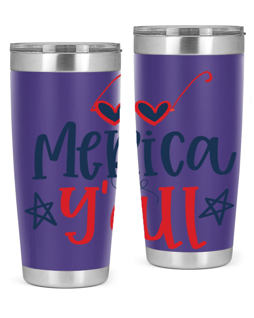 merica y all Style 82#- Fourt Of July- Tumbler