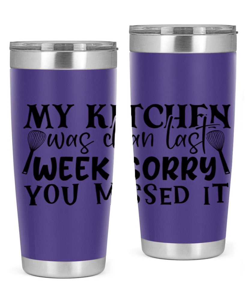 my kitchen was clean last week sorry you missed it 84#- kitchen- Tumbler