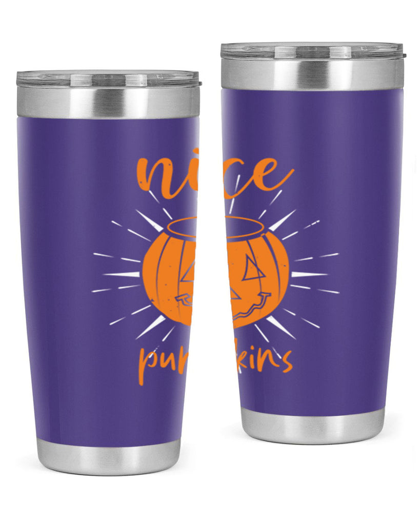nice pumpkins 138#- halloween- Tumbler