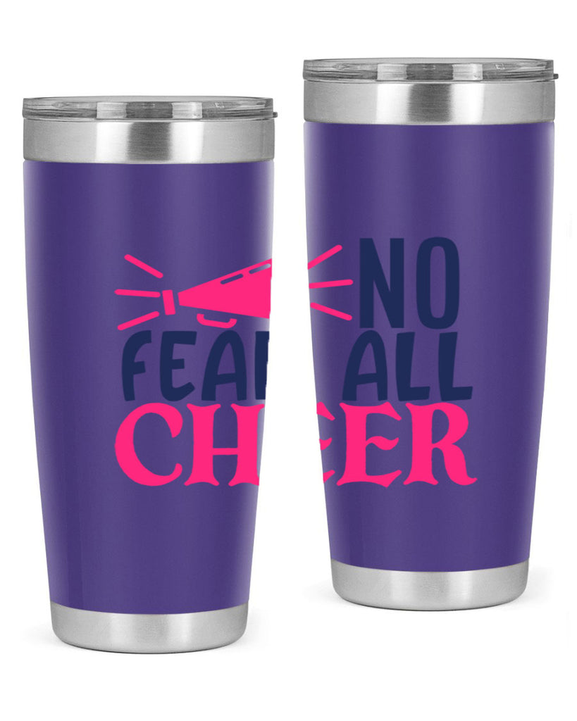 no fear all cheer 1739#- cheer- Tumbler