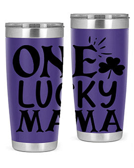 one lucky mama Style 34#- autism- Tumbler