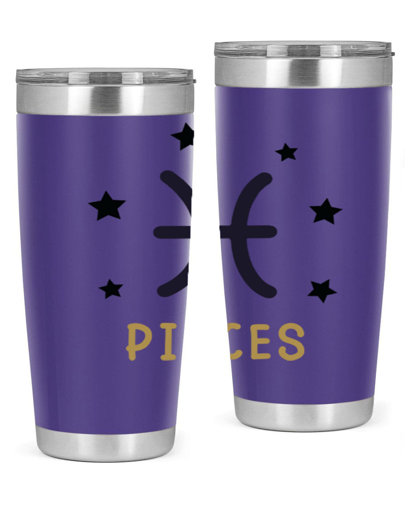 pisces 355#- zodiac- Tumbler