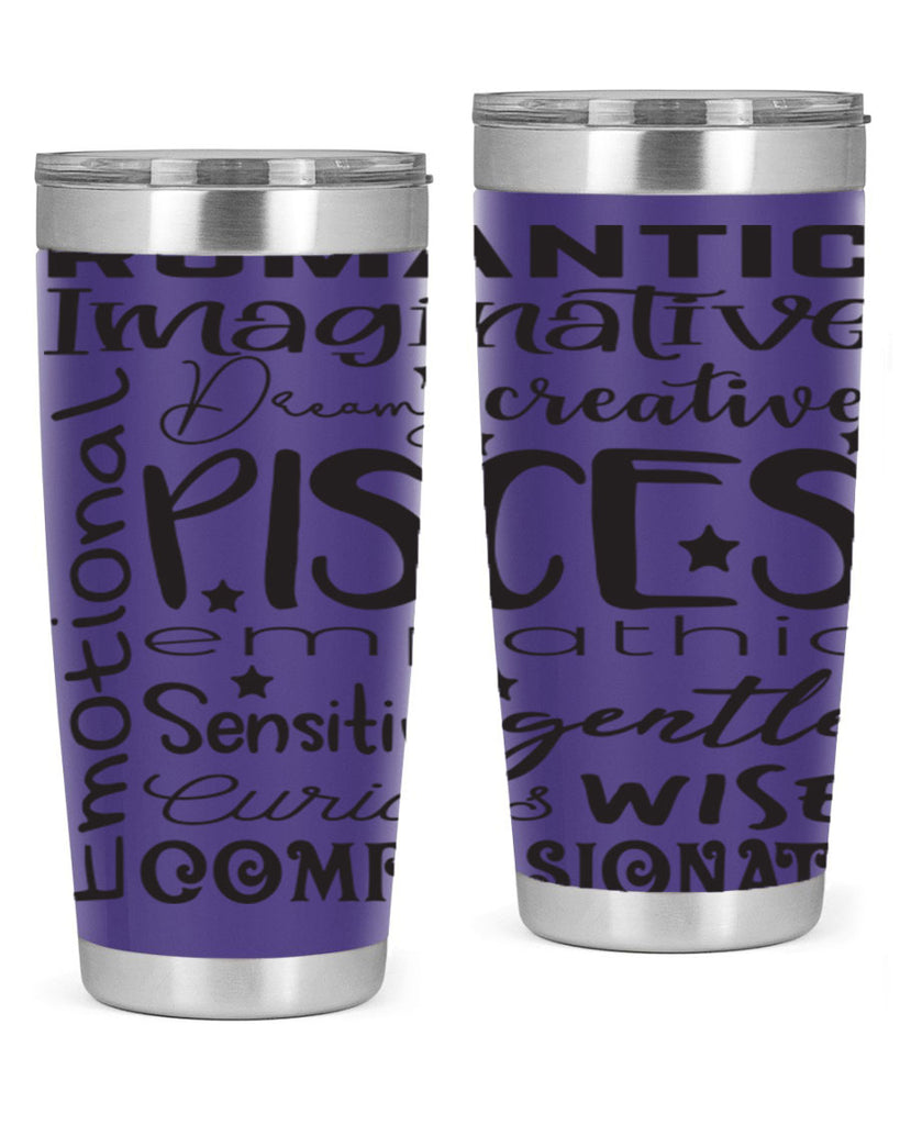 pisces 570#- zodiac- Tumbler