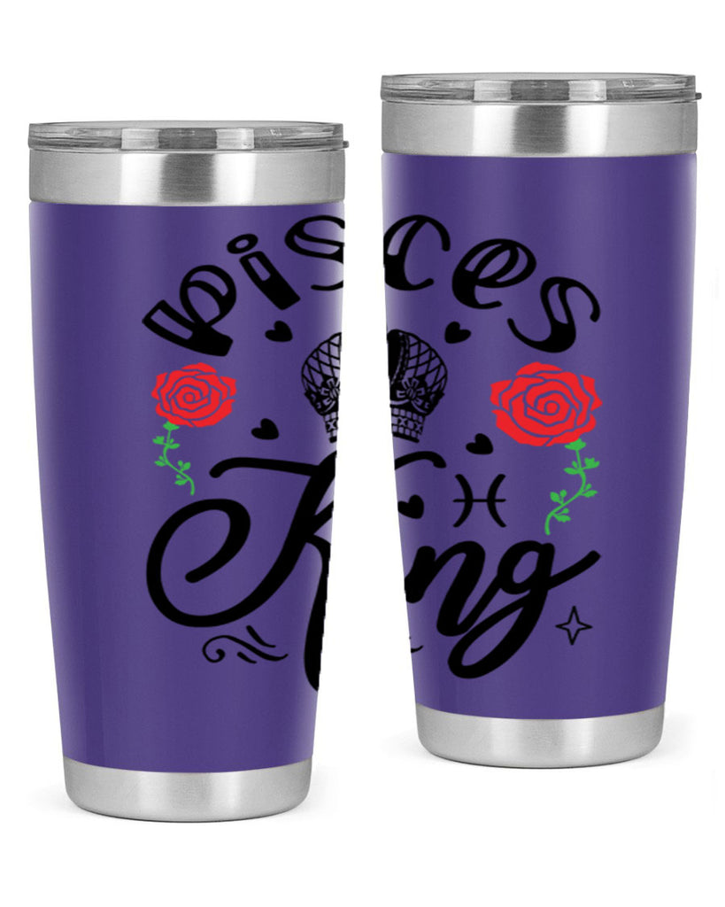 pisces king 375#- zodiac- Tumbler