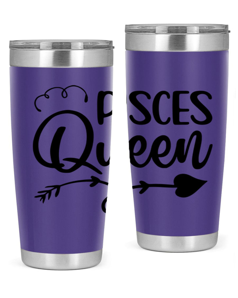 pisces queen 379#- zodiac- Tumbler
