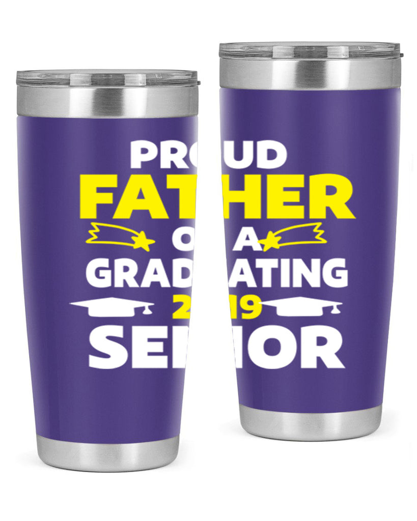 proud father of a graduating 264#- fathers day- Tumbler