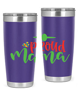 proud mama Style 38#- autism- Tumbler