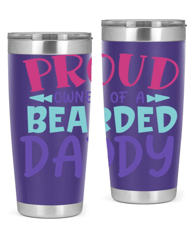 proud owner of a bearded daddy Style 202#- baby- tumbler