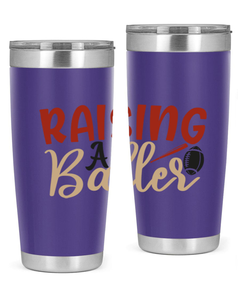 raising a baller 2278#- softball- Tumbler