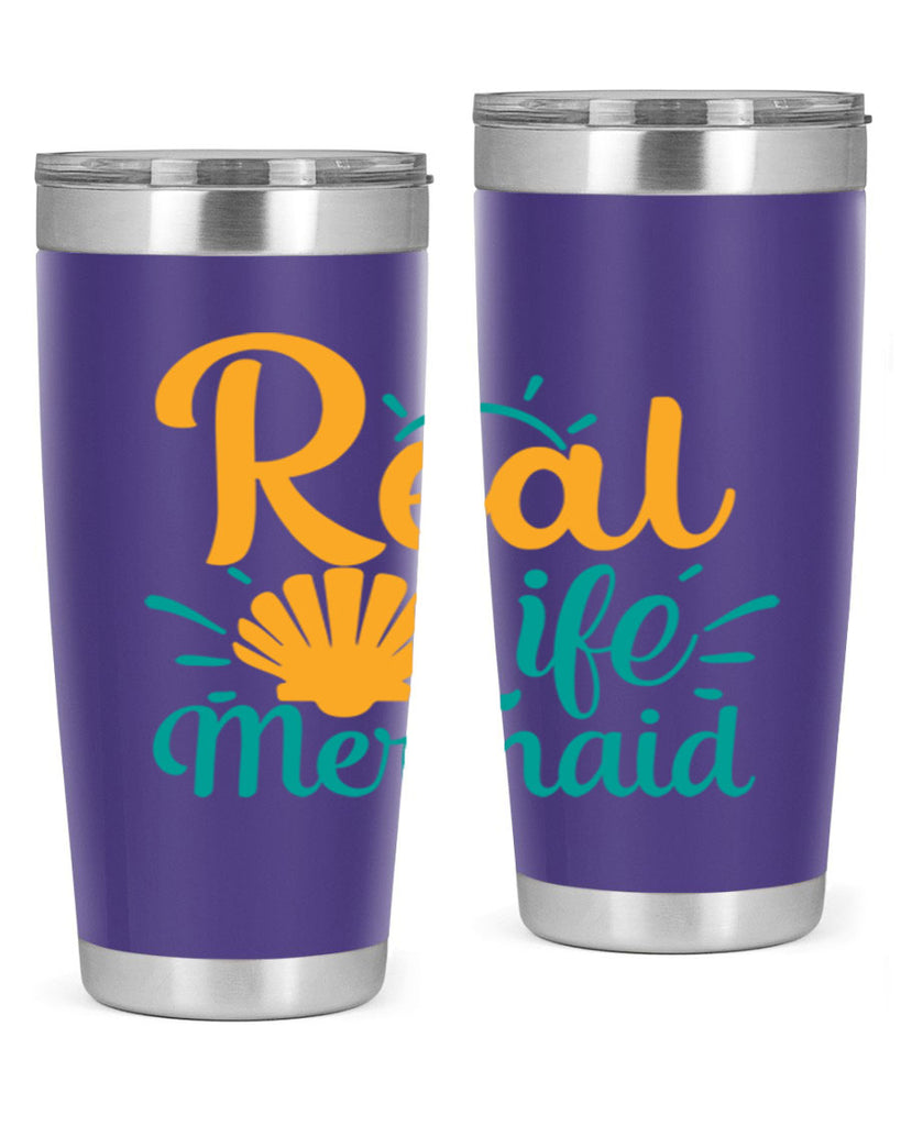 real life mermaid Style 79#- summer- Tumbler