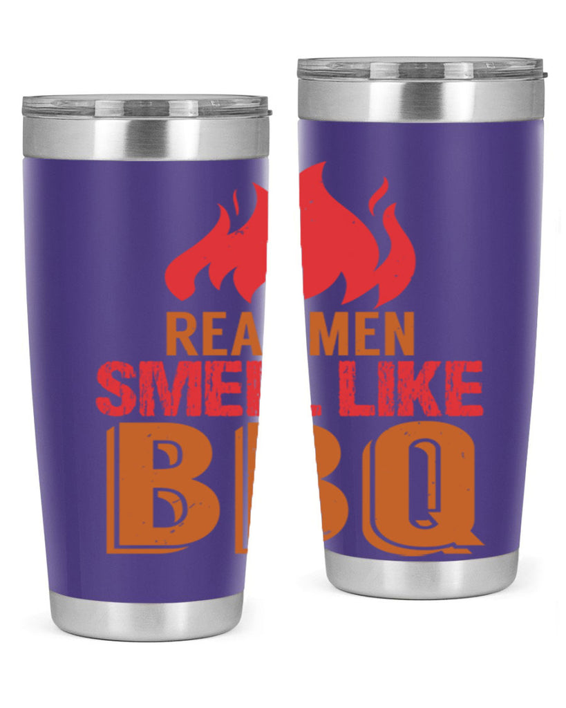 real men smell like bbq 16#- bbq- Tumbler