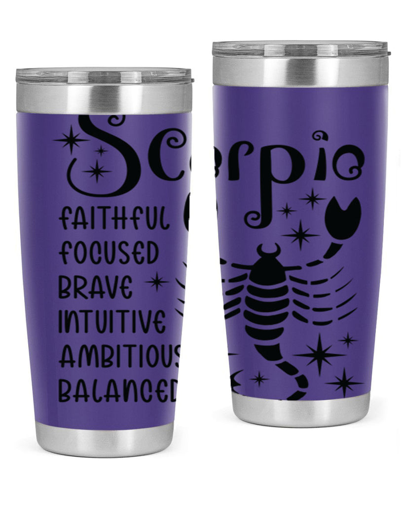 scorpio 431#- zodiac- Tumbler