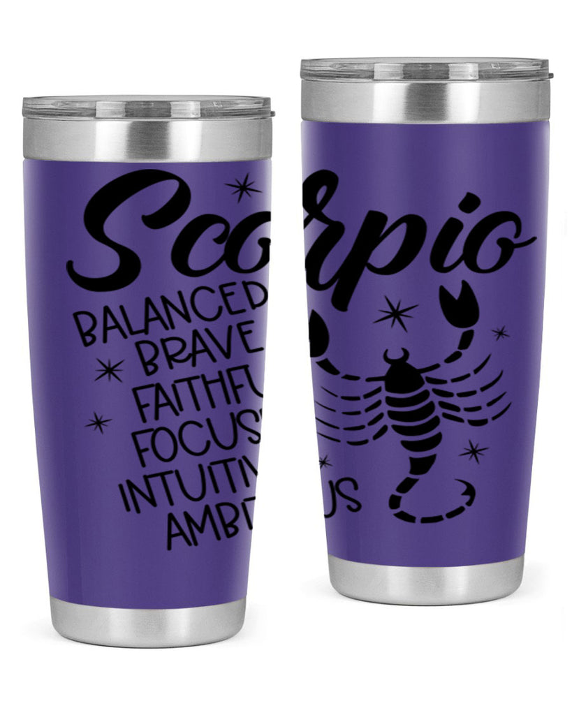scorpio 436#- zodiac- Tumbler