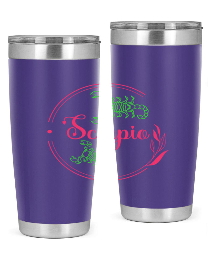 scorpio 437#- zodiac- Tumbler