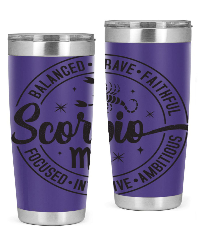 scorpio 438#- zodiac- Tumbler
