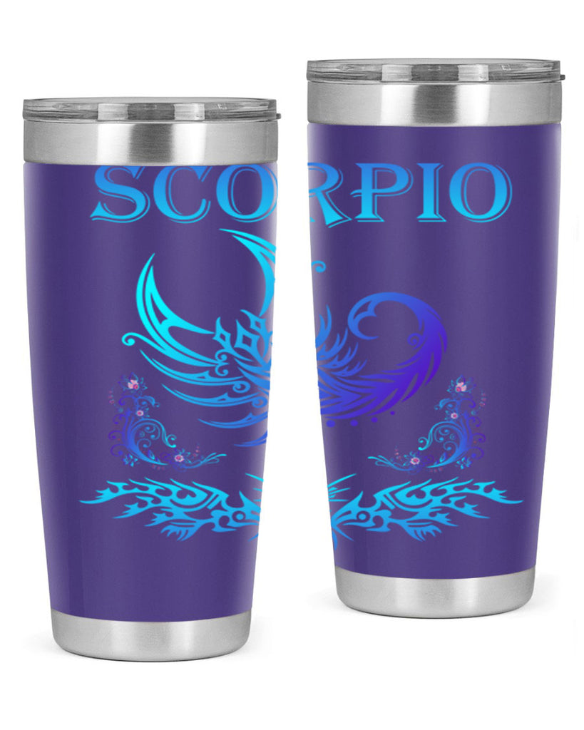 scorpio 449#- zodiac- Tumbler