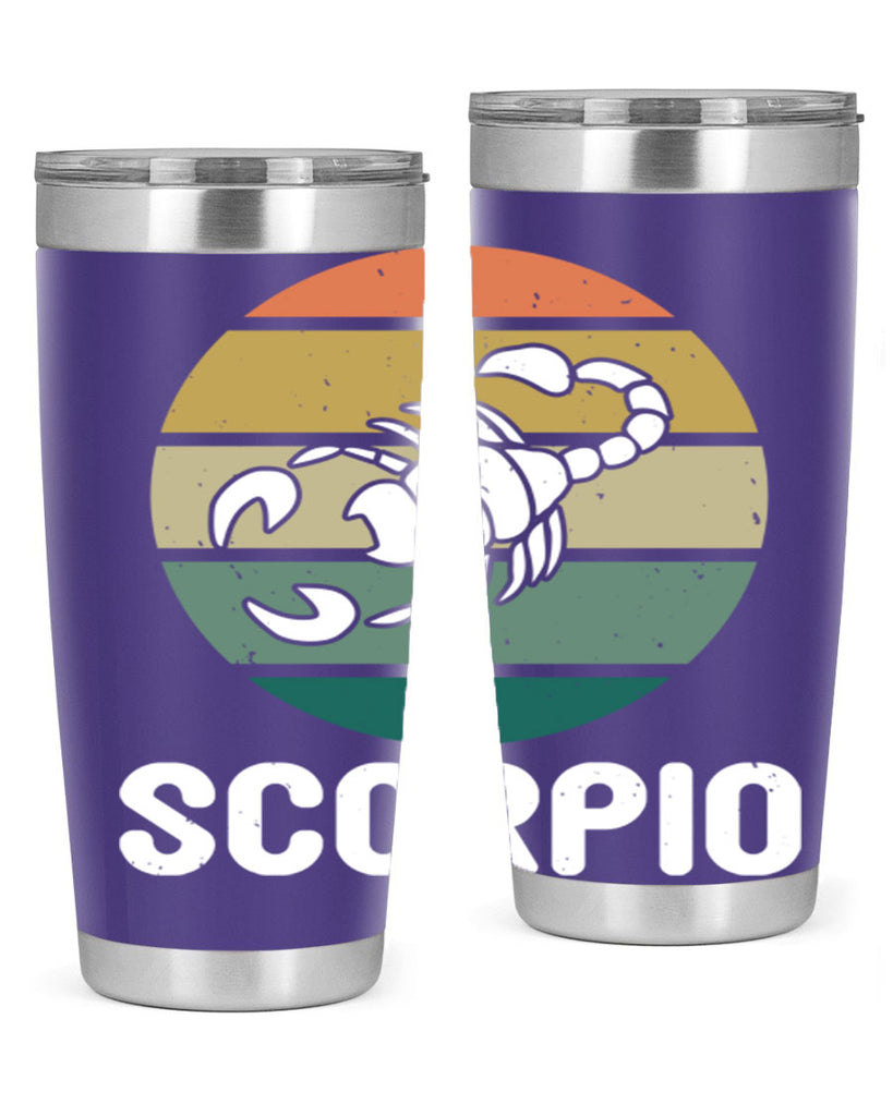 scorpio 451#- zodiac- Tumbler