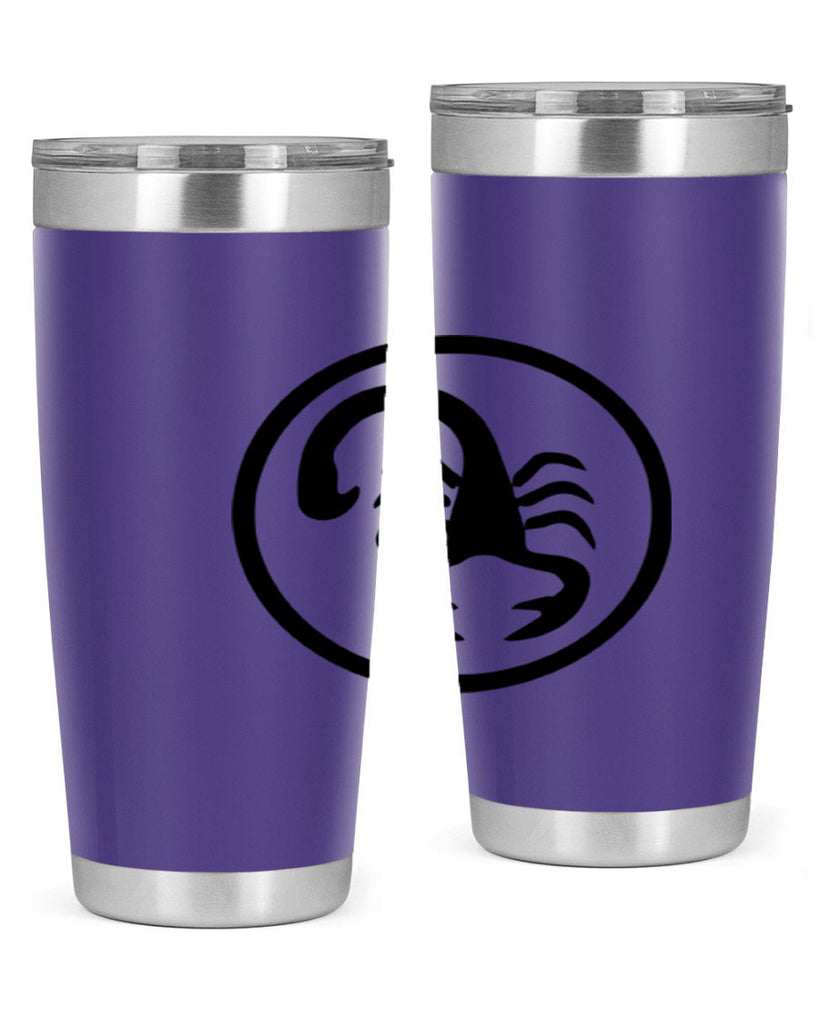 scorpio 452#- zodiac- Tumbler