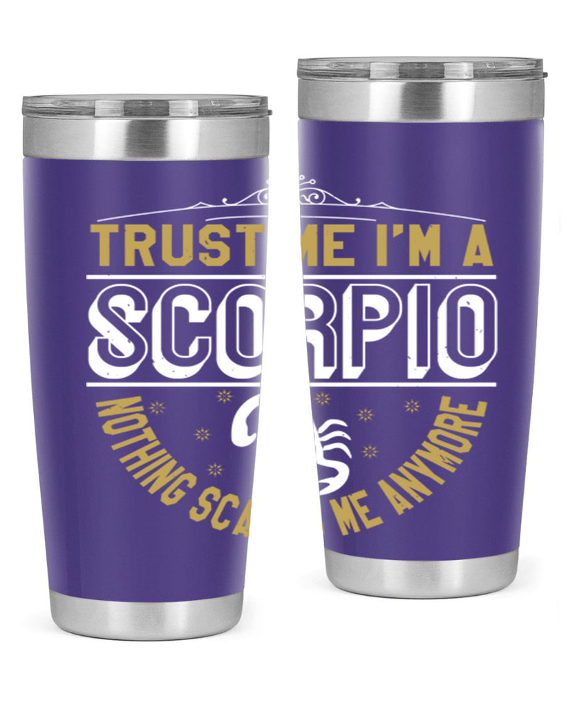 scorpio 458#- zodiac- Tumbler