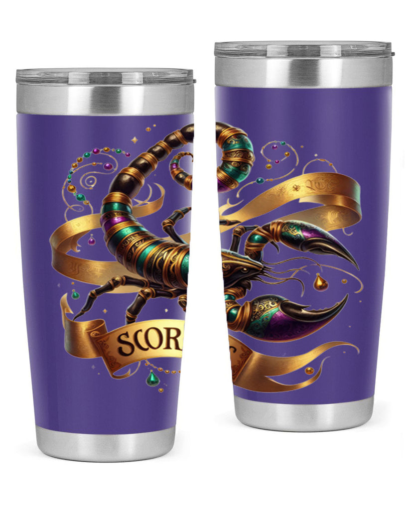 scorpio 459#- zodiac- Tumbler