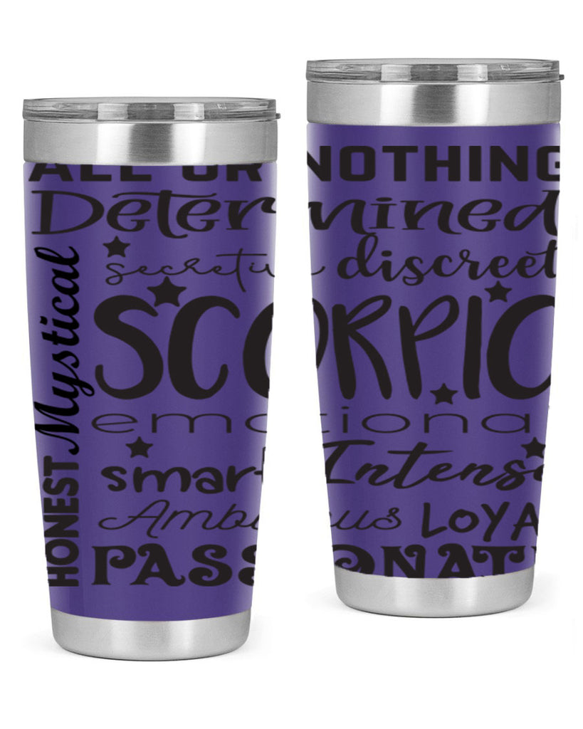 scorpio 572#- zodiac- Tumbler