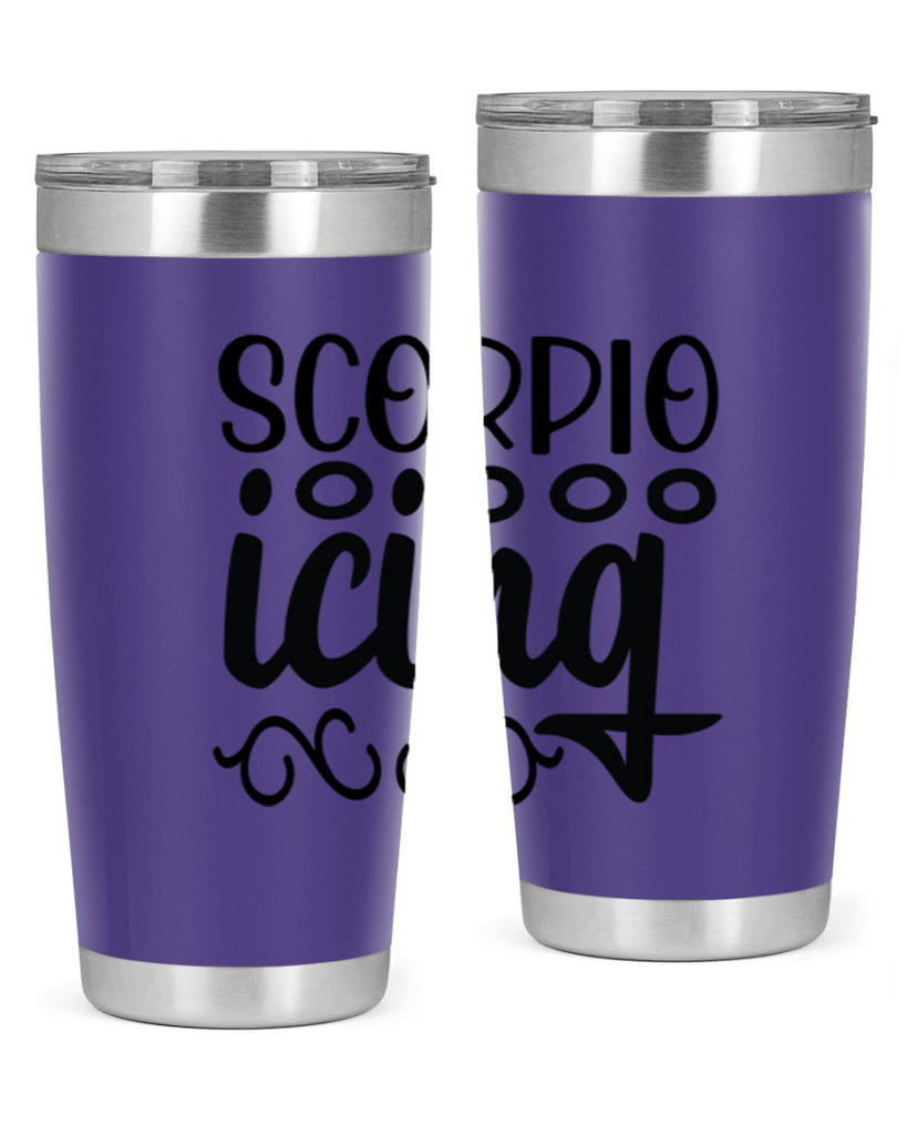 scorpio icing 441#- zodiac- Tumbler