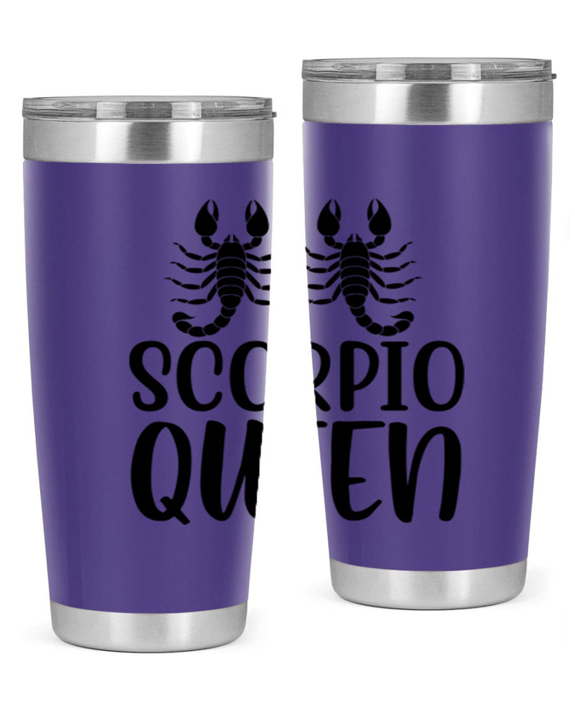 scorpio queen 446#- zodiac- Tumbler