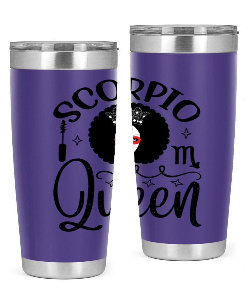 scorpio queen 448#- zodiac- Tumbler