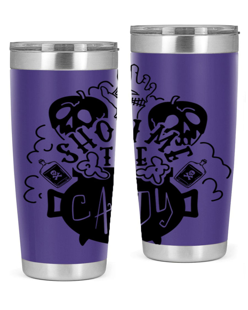 show me the candy 25#- halloween- Tumbler