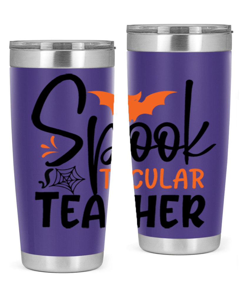 spooktacular teacher 106#- halloween- Tumbler