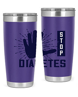 stop diabetes Style 12#- diabetes- Tumbler