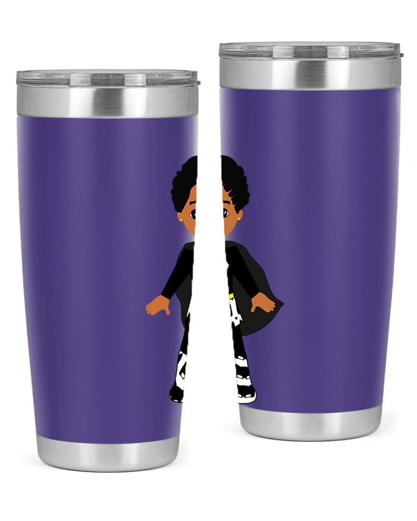 super kid 11#- black men - boys- tumbler
