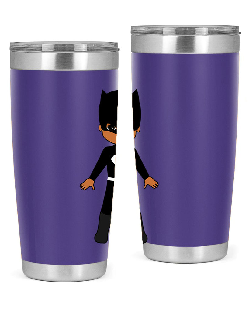 super kid 8#- black men - boys- tumbler