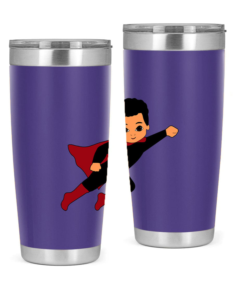 super kid 9#- black men - boys- tumbler