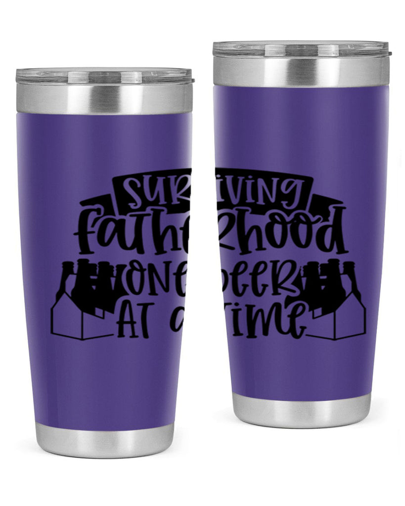 surviving fatherhood one beer at a time 19#- fathers day- Tumbler