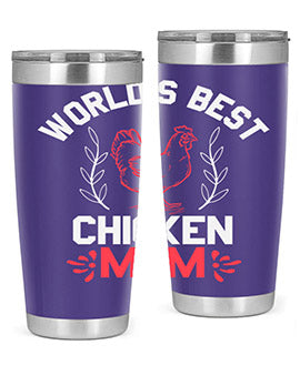 world’s best chicken mom Style 1#- chicken- Tumbler