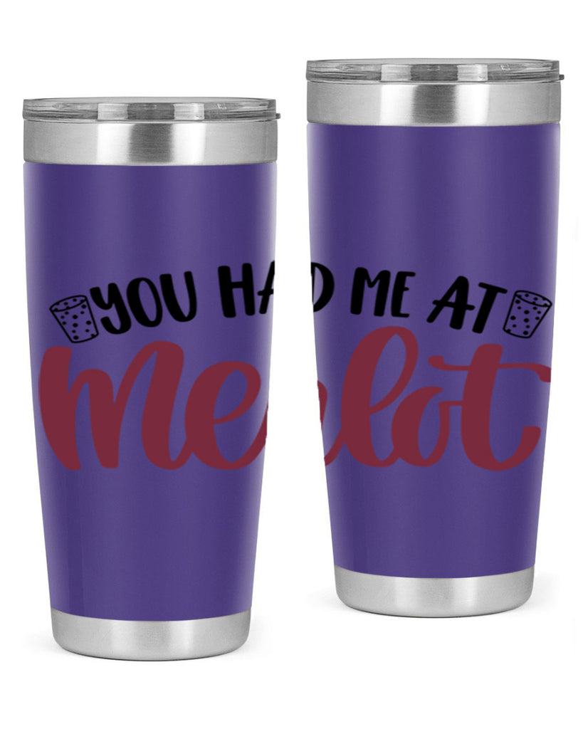 you had me at merlot 14#- wine- Tumbler