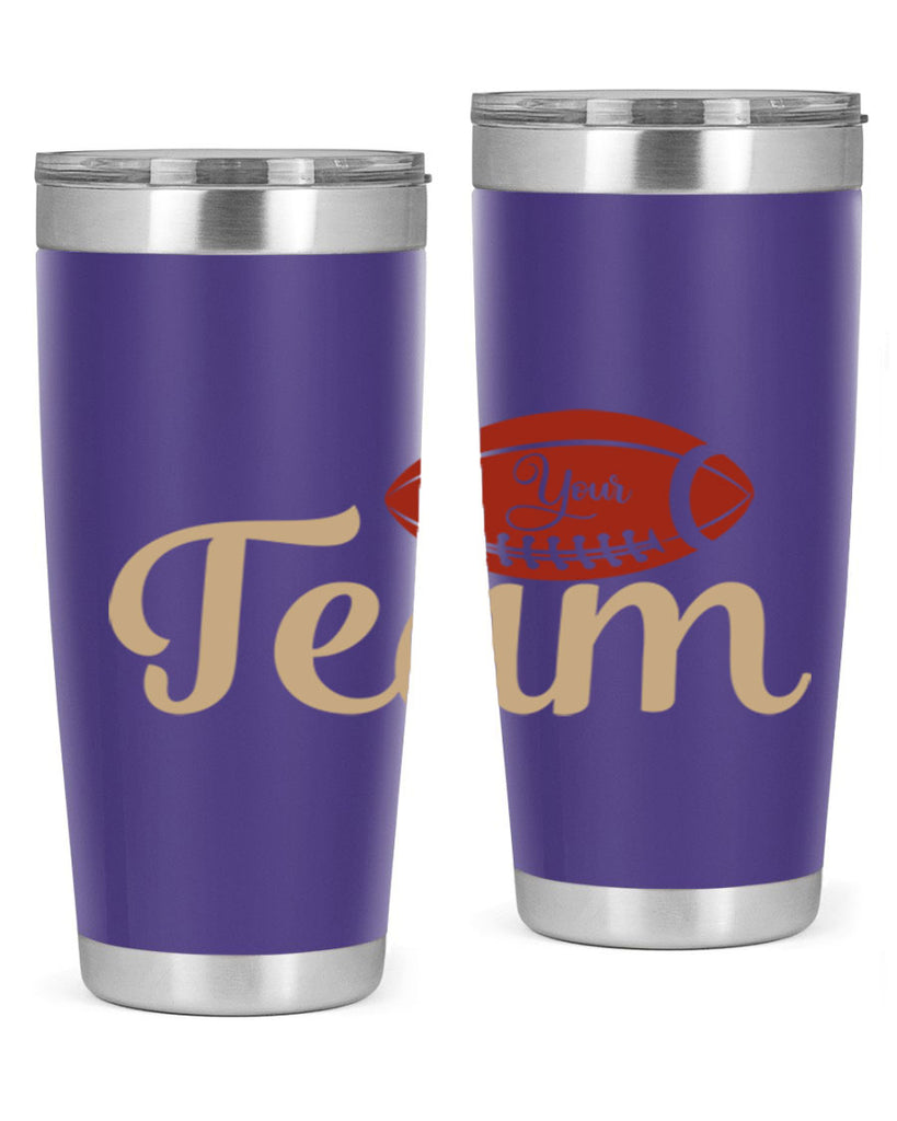 your team 2271#- softball- Tumbler