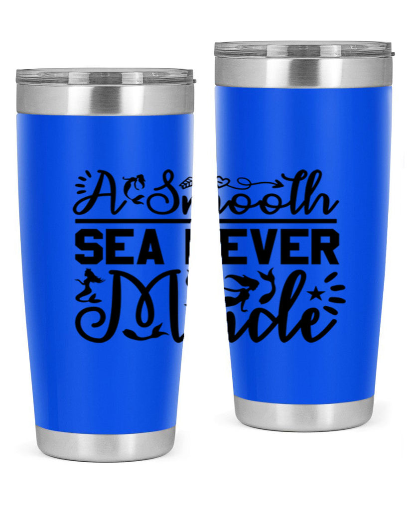 A Smooth Sea Never Made 11#- mermaid- Tumbler