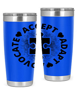 Accept Style 41#- autism- Tumbler