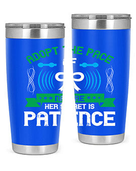 Adopt the pace of nature her secret is patience Style 50#- self awareness- Tumbler