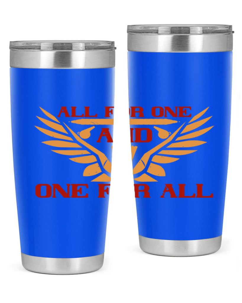 All for one and one for all 2360#- badminton- Tumbler