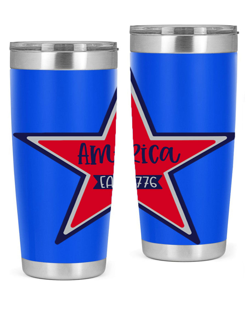 America East Style 144#- Fourt Of July- Tumbler