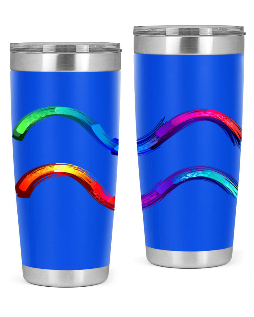 Aquarius 69#- zodiac- Tumbler